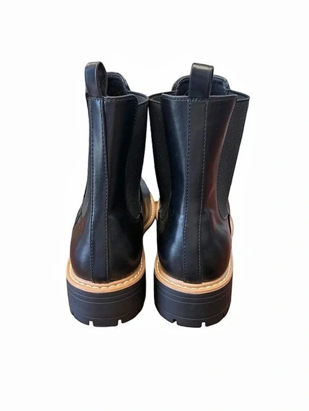 Black Chelsea Ankle Boots Like New